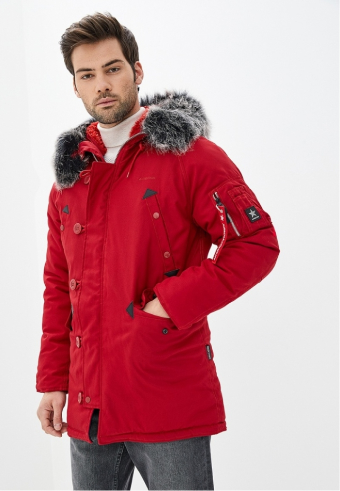 Куртка Snorkel Parka червона