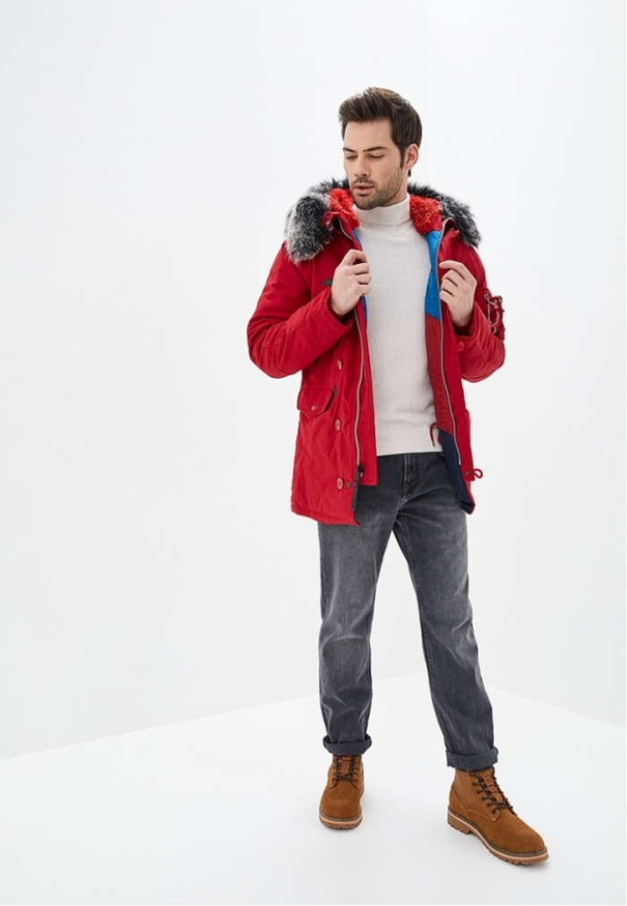 Куртка Snorkel Parka червона