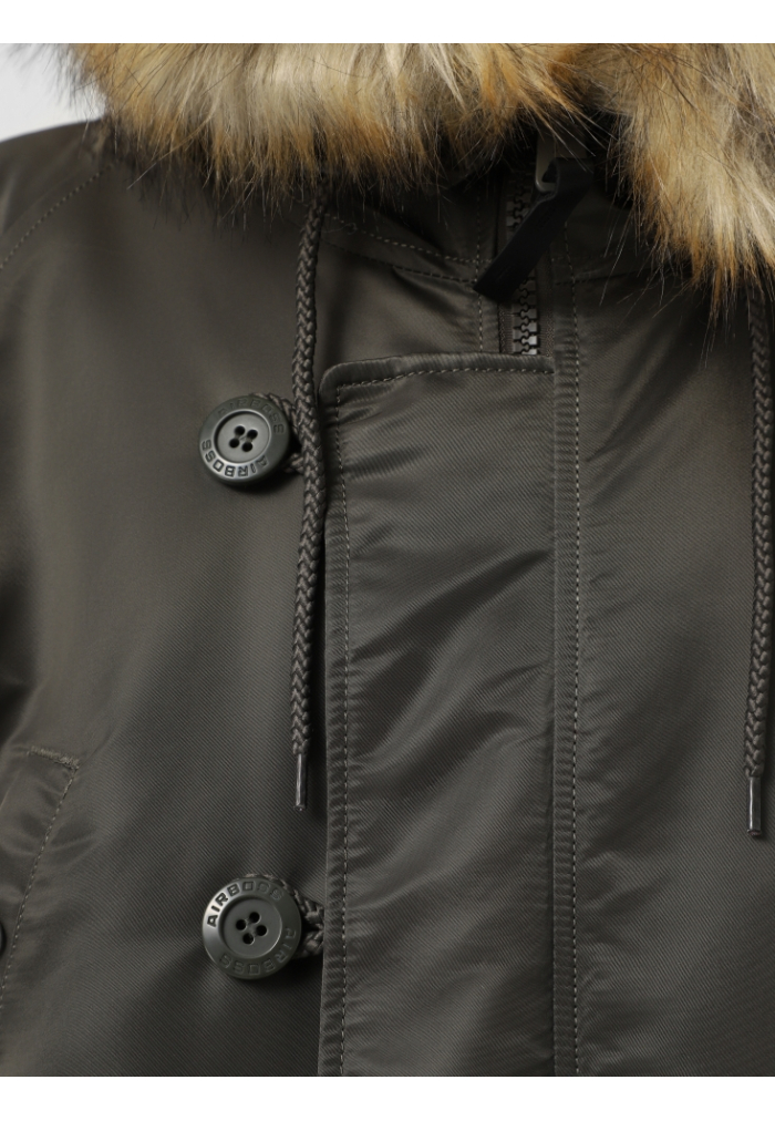 Чоловіча зимова куртка аляска Discovery Parka, сіра