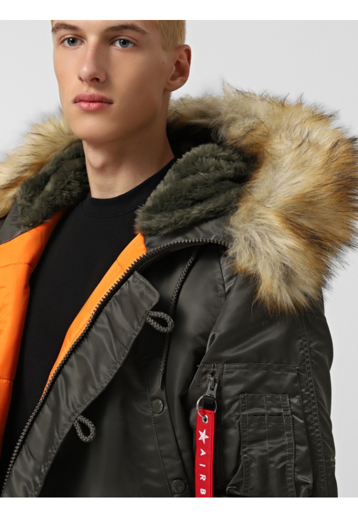 Чоловіча зимова куртка аляска Discovery Parka, сіра