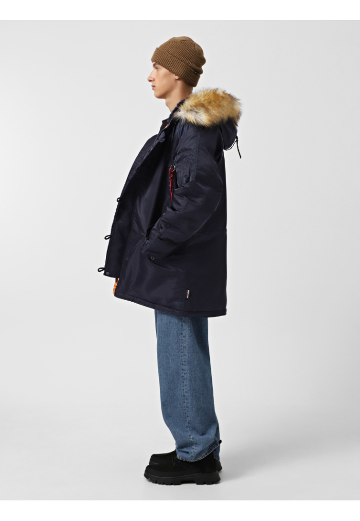 Чоловіча зимова куртка аляска Discovery Parka, синя