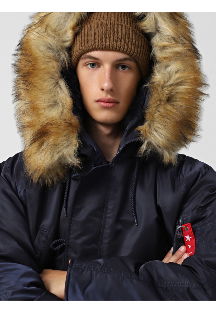 Чоловіча зимова куртка аляска Discovery Parka, синя