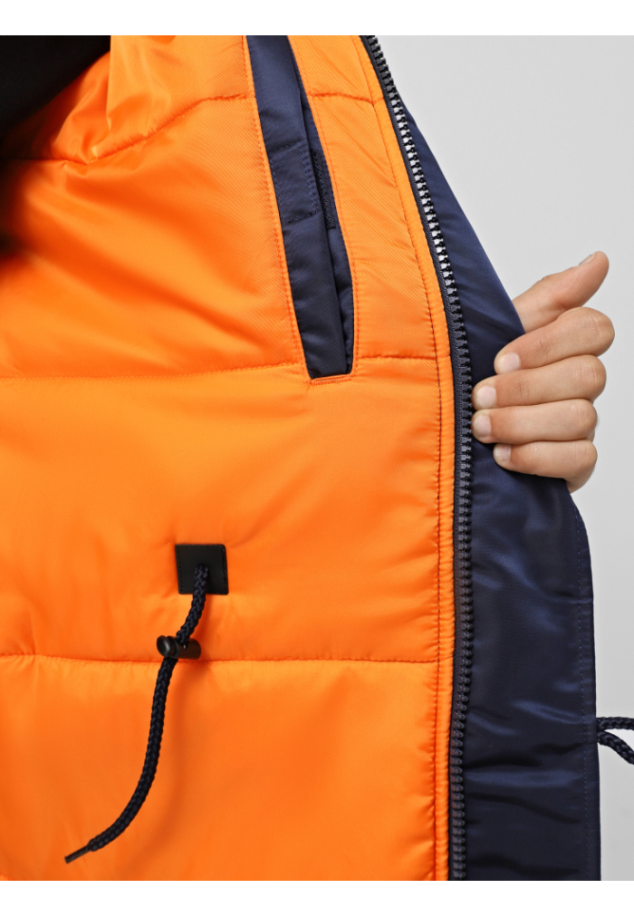 Чоловіча зимова куртка аляска Discovery Parka, синя