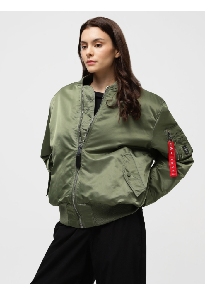 Куртка бомбер MA-1 flight Jacket (NEW GENERATION) зелена