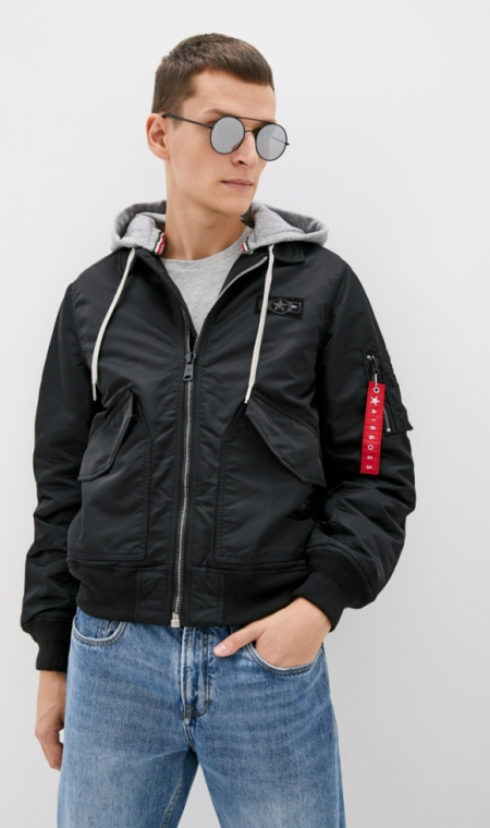 Куртка-бомбер CWU Pilot Hooded Jacket