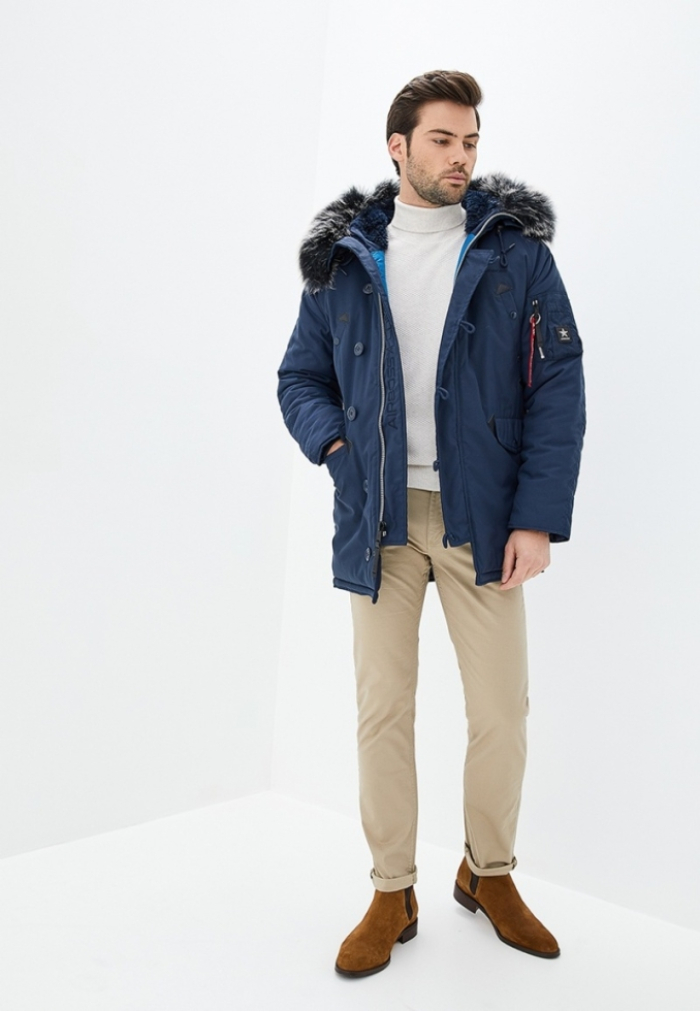 Куртка Snorkel Parka синя