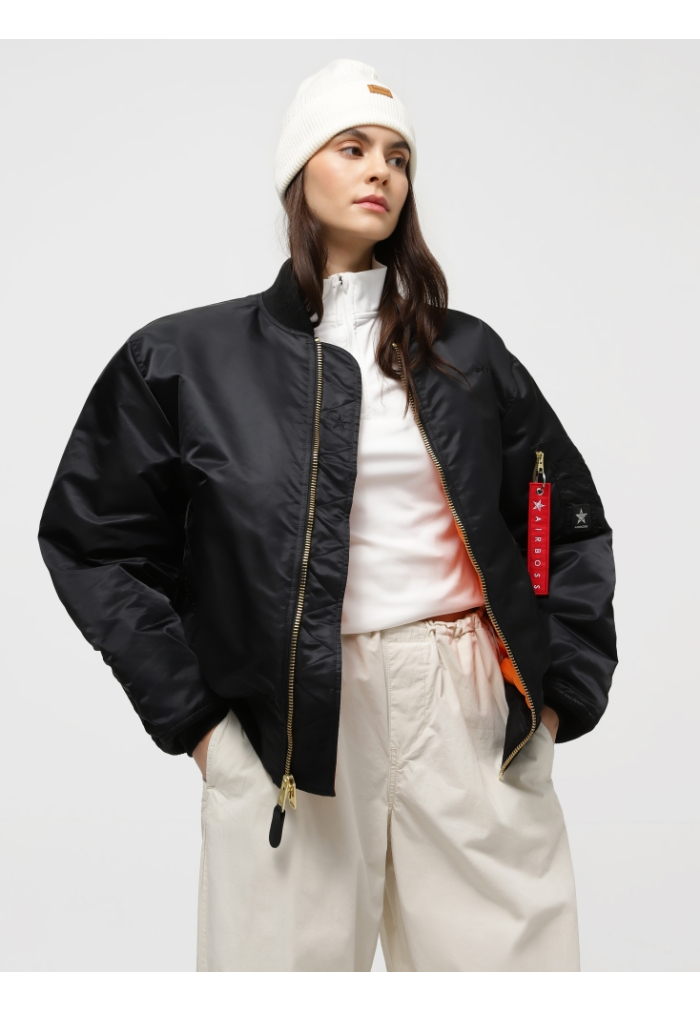 Куртка бомбер MA-1 flight Jacket (NEW GENERATION) чорна